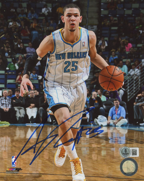 Pelicans Austin Rivers Authentic Signed 8x10 Vertical Photo BAS #BU64112