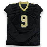 Drew Brees Autographed SIGNED Game Cut Style Jersey - Black - Beckett