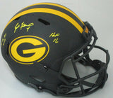 Packers BRETT FAVRE Signed Full Size Replica ECLIPSE Helmet AUTO w/ 2 Scripts