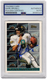 Mark Brunell Signed Jaguars 1995 Topps Football Trading Card #461 - (PSA/DNA)