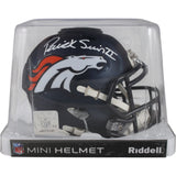 Patrick Surtain Autographed/Signed Denver Broncos Spd Mini Helmet Beckett 49862