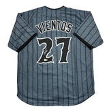 Autographed/Signed Mark Vientos New York CIty Connect Grey Jersey Beckett COA