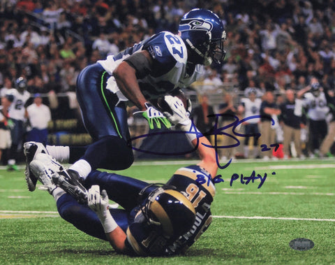 Jordan Babineaux Autographed Signed 8x10 Photo Seattle Seahawks MCS Holo #63034