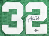 Kevin McHale Signed Boston Celtics Career Stat Jersey (Beckett) 3xNBA Champs