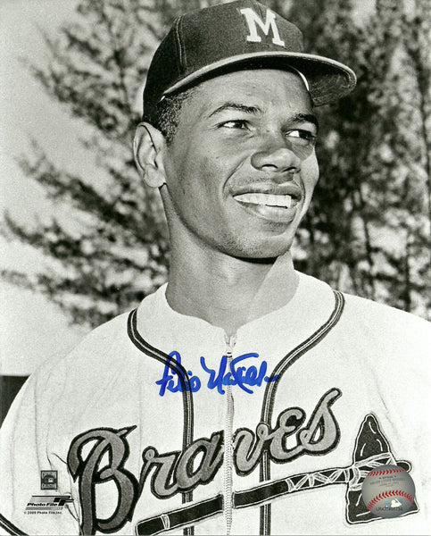 Milw Braves FELIX MANTILLA Signed 8x10 Photo #5 AUTO - 1957 World Series Champ