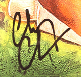 Caddyshack Six Fax Signatures 31.5"x21.5" Framed "The Snobs Against the Slobs"