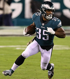 Boston Scott Signed Philadelphia Eagles Mini Helmet (JSA COA) 2018 Draft Pick RB