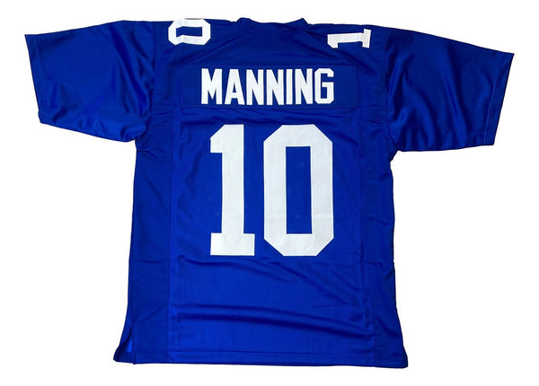 Eli Manning New York Blue Football Jersey