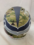 MATT HASSELBECK SIGNED SEATTLE SEAHAWKS F/S CAMO SPEED AUTHENTIC HELMET BAS