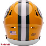 Green Bay Packers Riddell Mid-Size Midi Helmet New In Box 58231