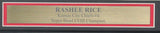 Rashee Rice Signed 8x10 Photo Kansas City Chiefs Framed Beckett 187174