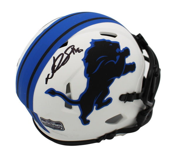 Ndamokung Suh Signed Detroit Lions Speed Lunar NFL Mini Helmet