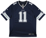Cowboys Micah Parsons Signed Navy Blue Nike Game Jersey w/ Silver Sig Fanatics