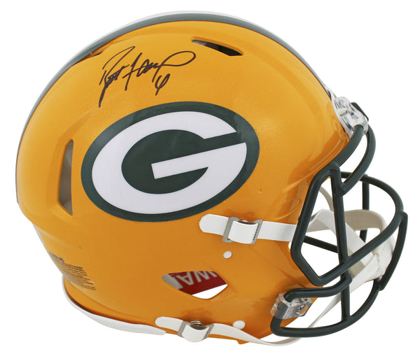 Packers Brett Favre Authentic Signed Full Size Speed Proline Helmet BAS Witness