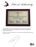 Shaquille O'Neal 1990 NABC Division 1 All-American Team Plaque Un-signed