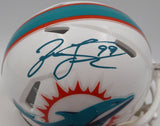 Jason Taylor Autographed White Speed Mini Helmet Miami Dolphins PSA/DNA #AL32665