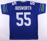 Brian Bosworth Signed Seattle Seahawks Jersey (JSA COA) Oklahoma Sooners LB