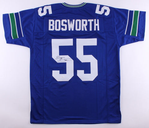 Brian Bosworth Signed Seattle Seahawks Jersey (JSA COA) Oklahoma Sooners LB