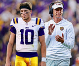 Sam Leavitt Signed LSU Tigers Purple Jersey (Beckett) 2026 #1 Quarterback