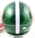 Christian Watson Signed Packers F/S Flash Speed Authentic Helmet-Beckett W*SMEAR