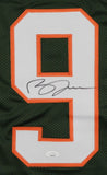 Brevin Jordan Signed Miami Hurricanes Jersey (JSA Sig. Debut COA) Houston Texans