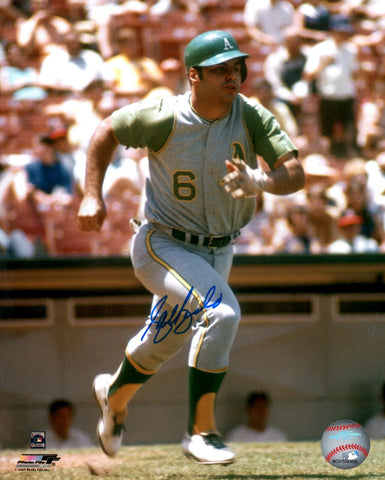 Athletics SAL BANDO Signed 8x10 Photo #6 AUTO - 3 x WS Champ - "Captain"