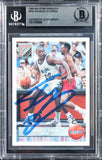 Magic Shaquille O'Neal Signed 1992 UD McDonald's #P43 Rookie Card BAS Slabbed