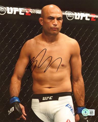 B.J. Penn UFC Authentic Signed 8x10 Photo Autographed BAS #BG90917