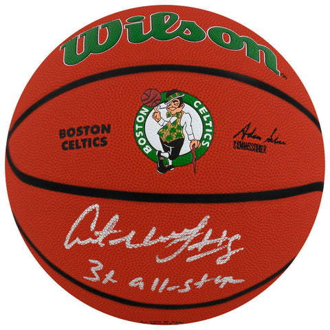 Antoine Walker Signed Wilson Celtics Logo NBA Basketball w/3x All Star -(SS COA)