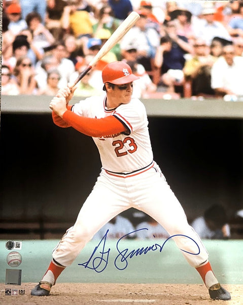 St. Louis Cardinals Hall of Famer TED SIMMONS Signed 16x20 Photo #1 AUTO - BAS