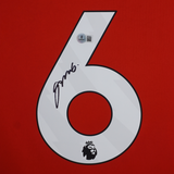 Gabriel Signed Arsenal FC Soccer Jersey #6 with Beckett COA