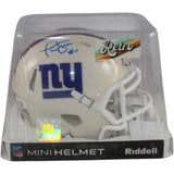 Phil Simms Autographed/Signed New York Giants Retro Mini Helmet JSA 57164