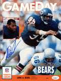 Richard Dent Signed Chicago Bears 11/28/1991 Gameday Magazine JSA 37722