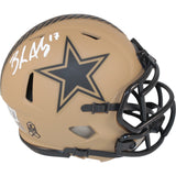 Brandon Aubrey Autographed Dallas Cowboys Mini Helmet 23 STS Beckett 50964