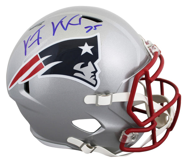 Patriots Vince Wilfork Authentic Signed Full Size Speed Rep Helmet BAS Witnessed