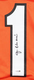 Ja'Marr Chase Signed Cincinnati Bengals Jersey (JSA) 2021 Top Draft Pick / WR
