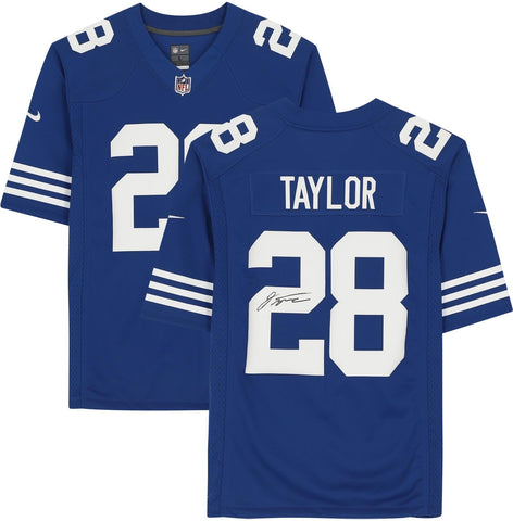Jonathan Taylor Indianapolis Colts Signed Blue Alternate Nike Limited Jersey
