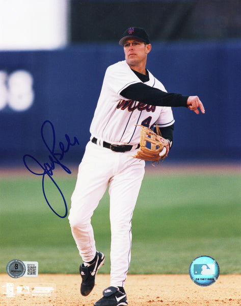 Jay Bell Autographed New York Mets 8x10 Photo Beckett Authenticated