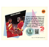 Dominique Wilkins Autographed 1992 SkyBox #459 Trading Card Beckett 54143