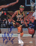 Donald Slick Watts Autographed 8x10 Photo Seattle Supersonics MCS Holo #87382