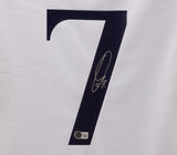 Vinicius Jr Signed Real Madrid Home Soccer Jersey #7 with Beckett COA