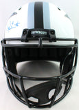 Dak Prescott Autographed Dallas Cowboys F/S Lunar Speed Helmet-Beckett W Holo