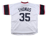 Frank Thomas Chicago Signed Alternate White Baseball Jersey BAS