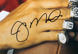 Joe Montana Signed San Francisco 49ers Unframed16x20 Photo - 4 SB Rings