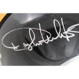 White Greene Holmes Greenwood Signed Pittsburgh Steelers RK Helmet Beckett 49399