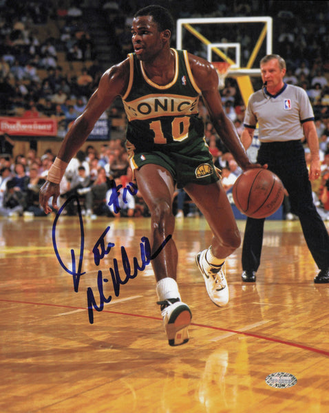 Nate McMillan Autographed Signed 8x10 Photo Seattle Supersonics MCS Holo #87306