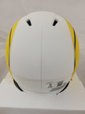 DAVANTE ADAMS SIGNED LA RAMS LUNAR ECLIPSE SPEED MINI HELMET BECKETT QR