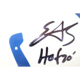 Edgerrin James Autographed Indianapolis Colts VSR4 Mini Helmet Beckett 51583