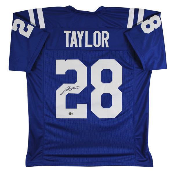 Jonathan Taylor Authentic Signed Blue Pro Style Jersey Autographed BAS