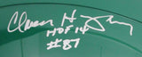 Claude Humphrey HOF Eagles Signed Full Size Authentic Proline Helmet JSA 183192